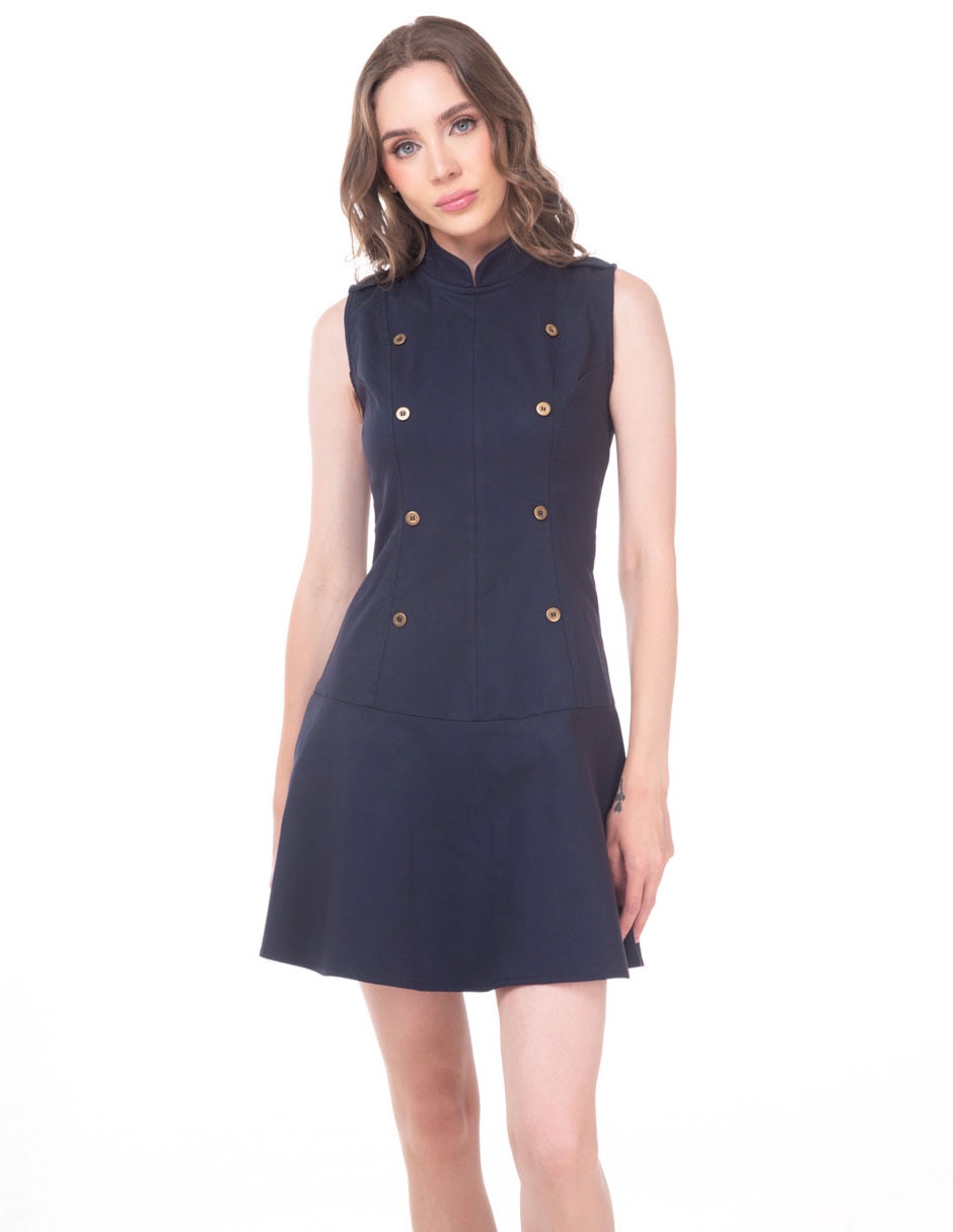Vestido Corto Casual SARAH BUSTANI COLECCION AGOSTO para mujer Vestido Corto Casual SARAH BUSTANI COLECCION AGOSTO para mujer