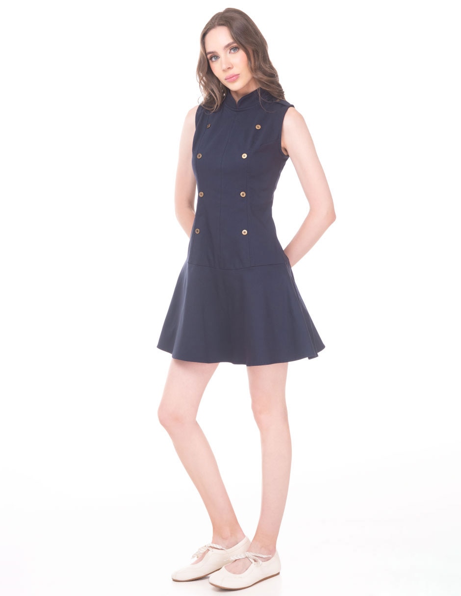 Vestido Corto Casual SARAH BUSTANI COLECCION AGOSTO para mujer 3