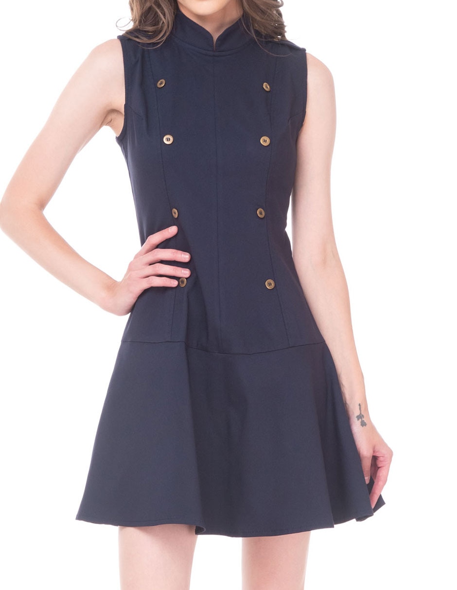 Vestido Corto Casual SARAH BUSTANI COLECCION AGOSTO para mujer 4