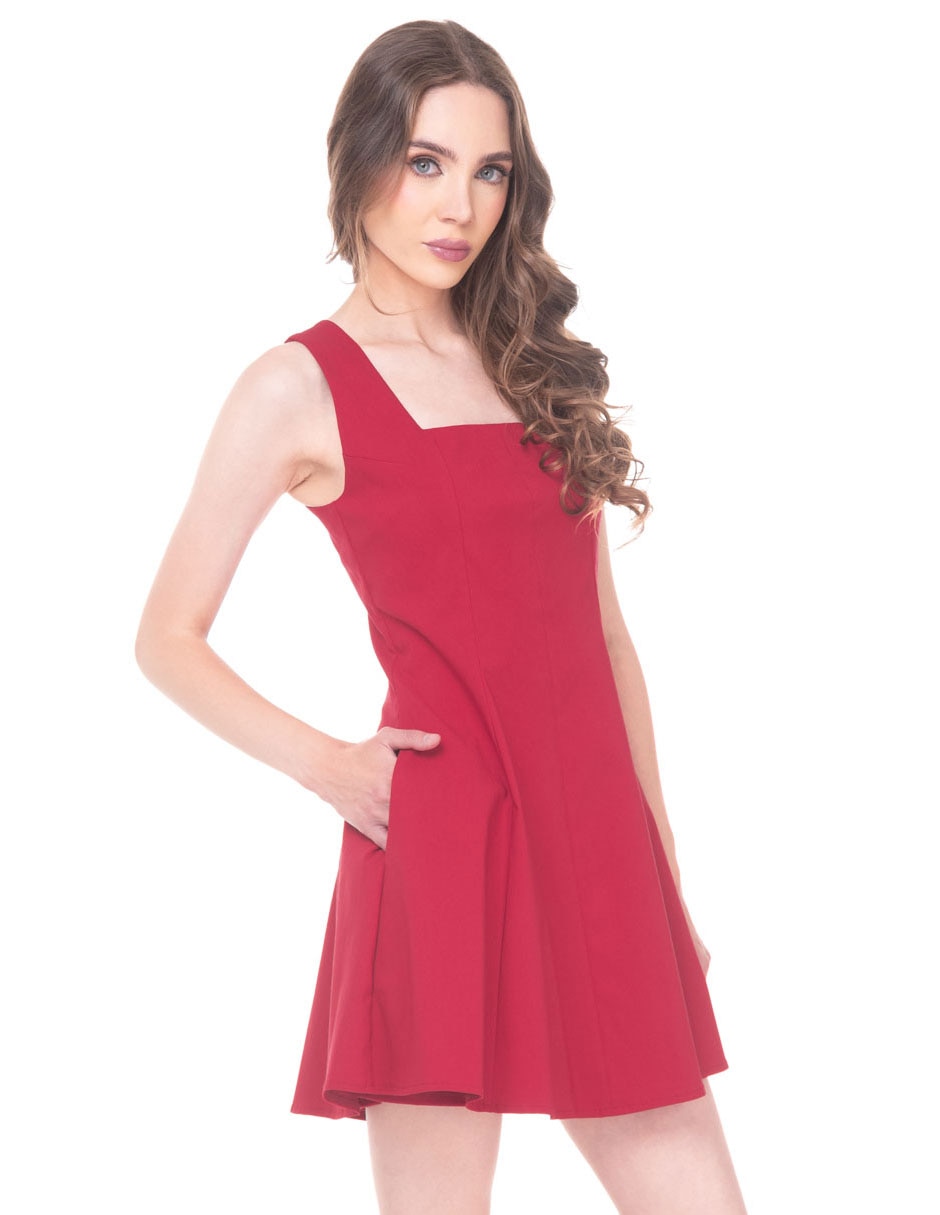 Vestido corto casual sarah bustani para mujer Vestido corto casual sarah bustani para mujer