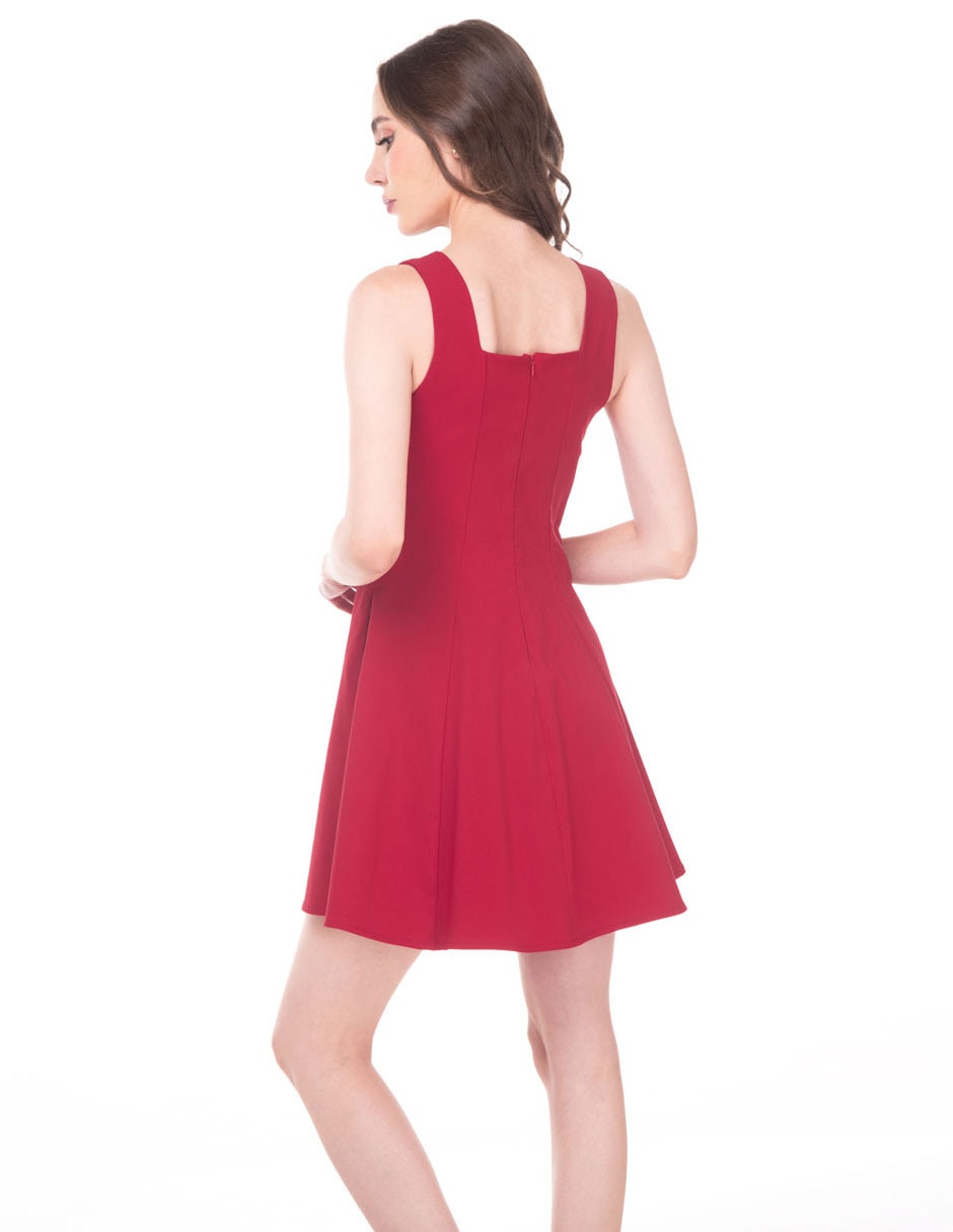 Vestido corto casual sarah bustani para mujer 2