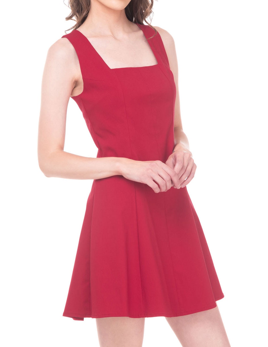Vestido corto casual sarah bustani para mujer 4