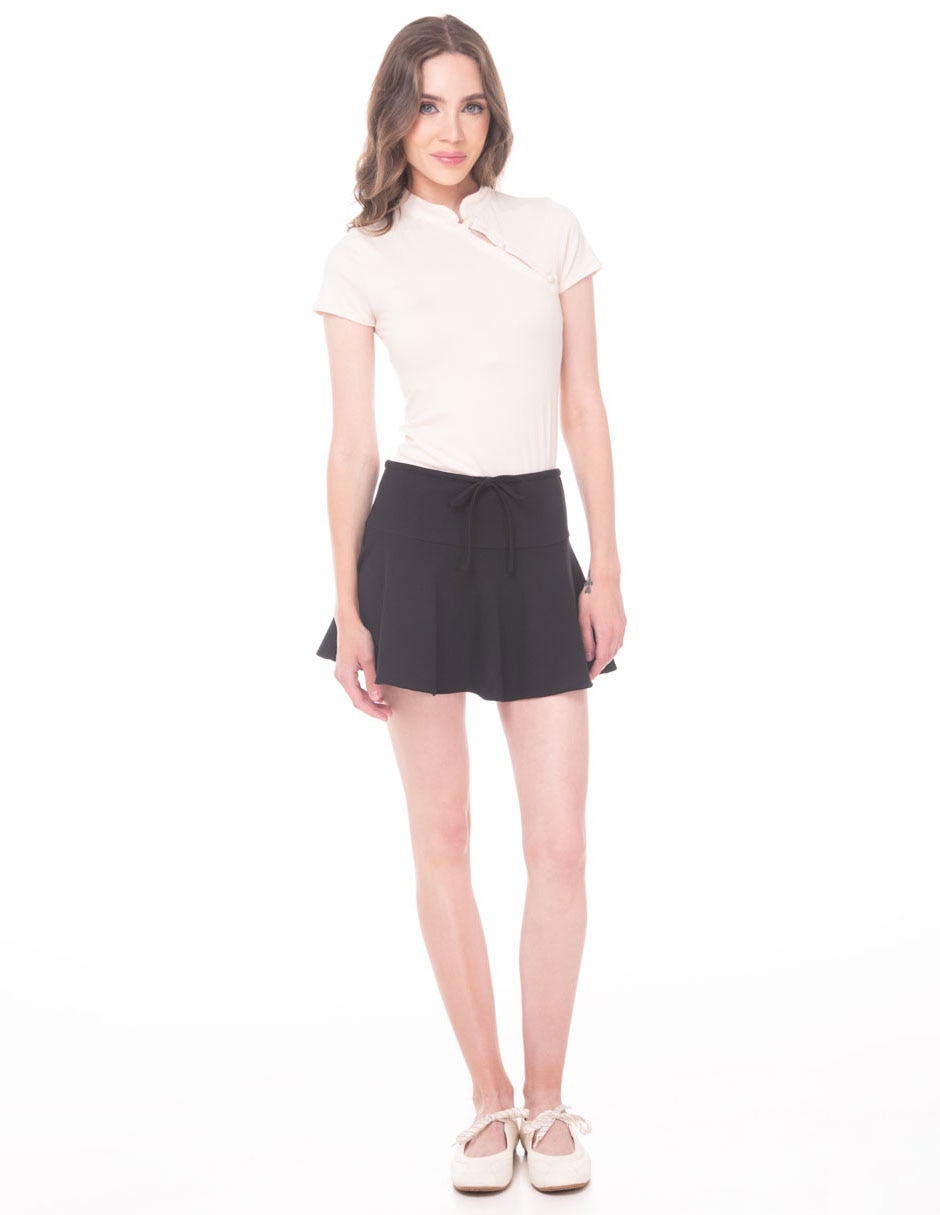 Falda/Falda short/Falda pantalón Mini SARAH BUSTANI de Poliéster y elastano a la (si aplica) Cintura 3