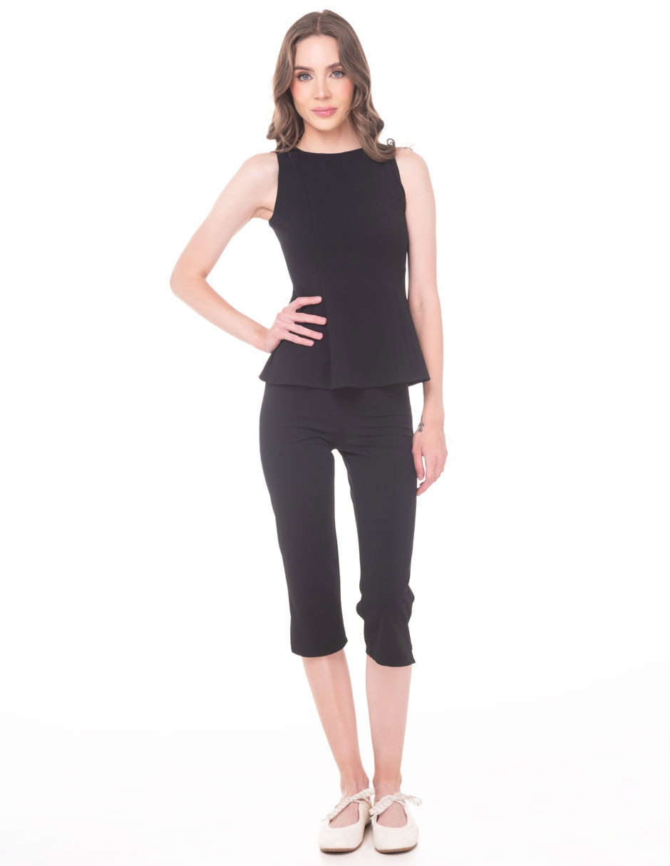Blusa sarah bustani sin manga para mujer 3