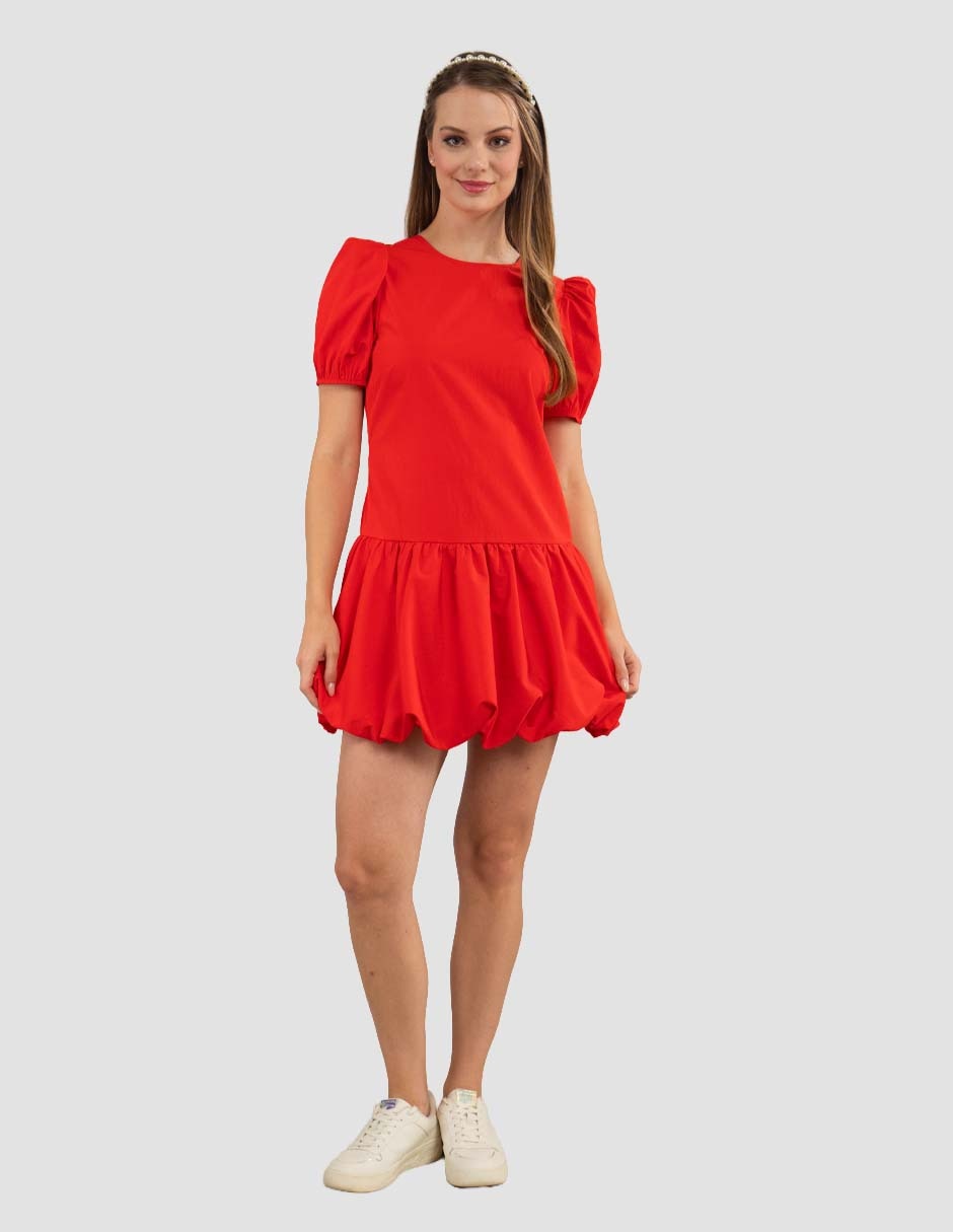 Vestido a la rodilla casual tattoo para mujer