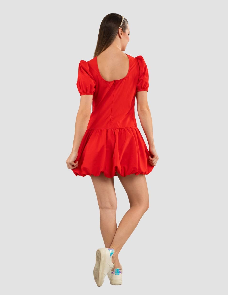 Vestido a la rodilla casual tattoo para mujer