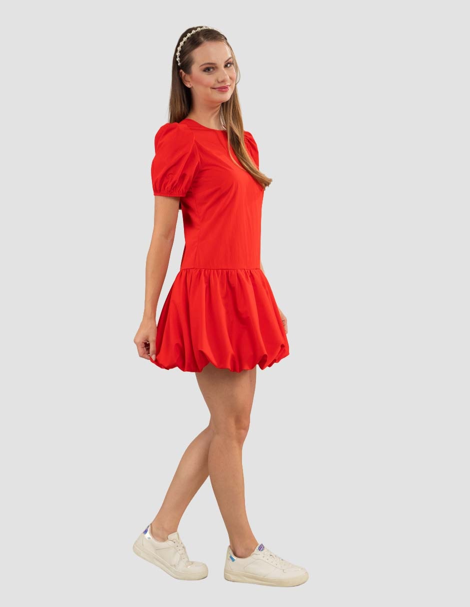 Vestido a la rodilla casual tattoo para mujer