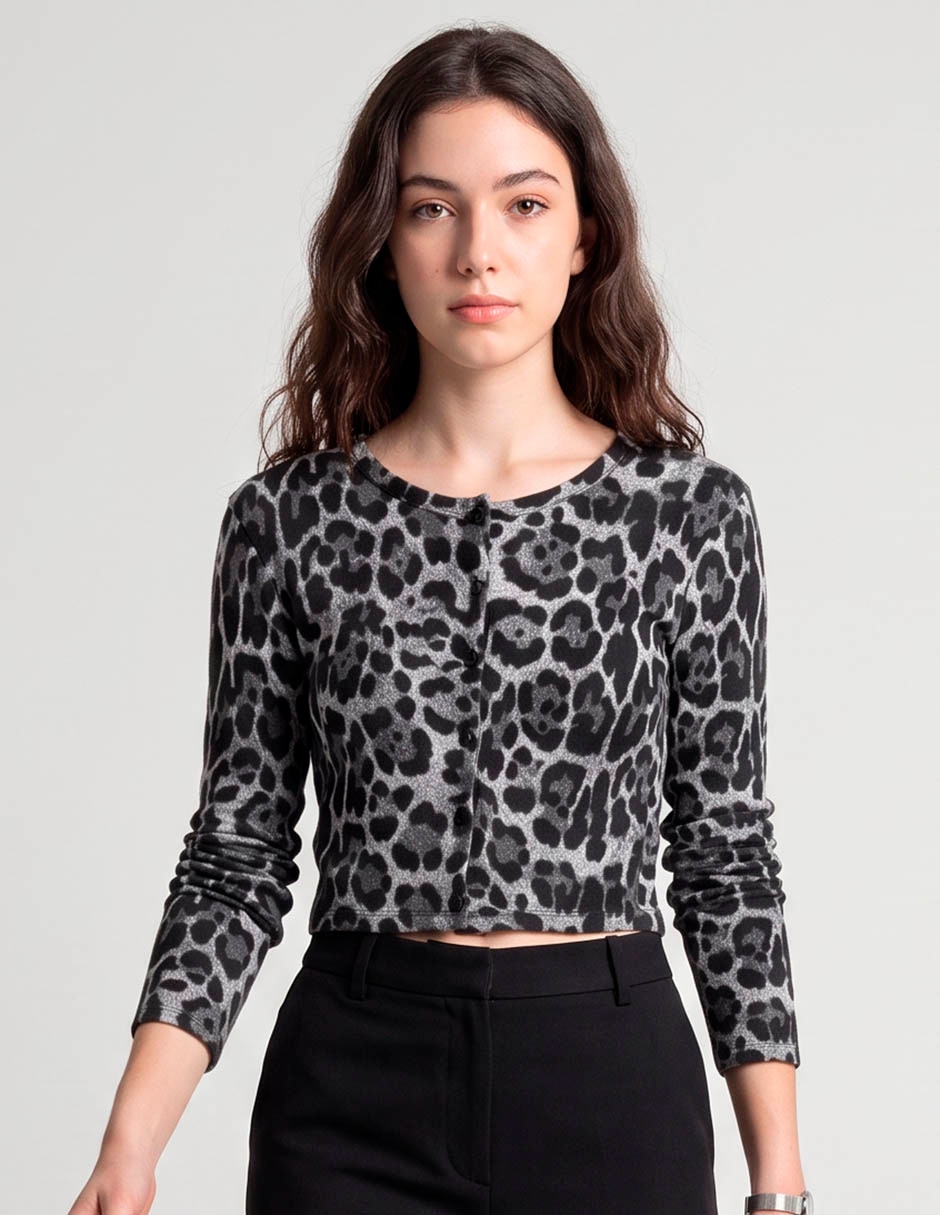 Playera manga larga cuello redondo para mujer Playera manga larga cuello redondo para mujer