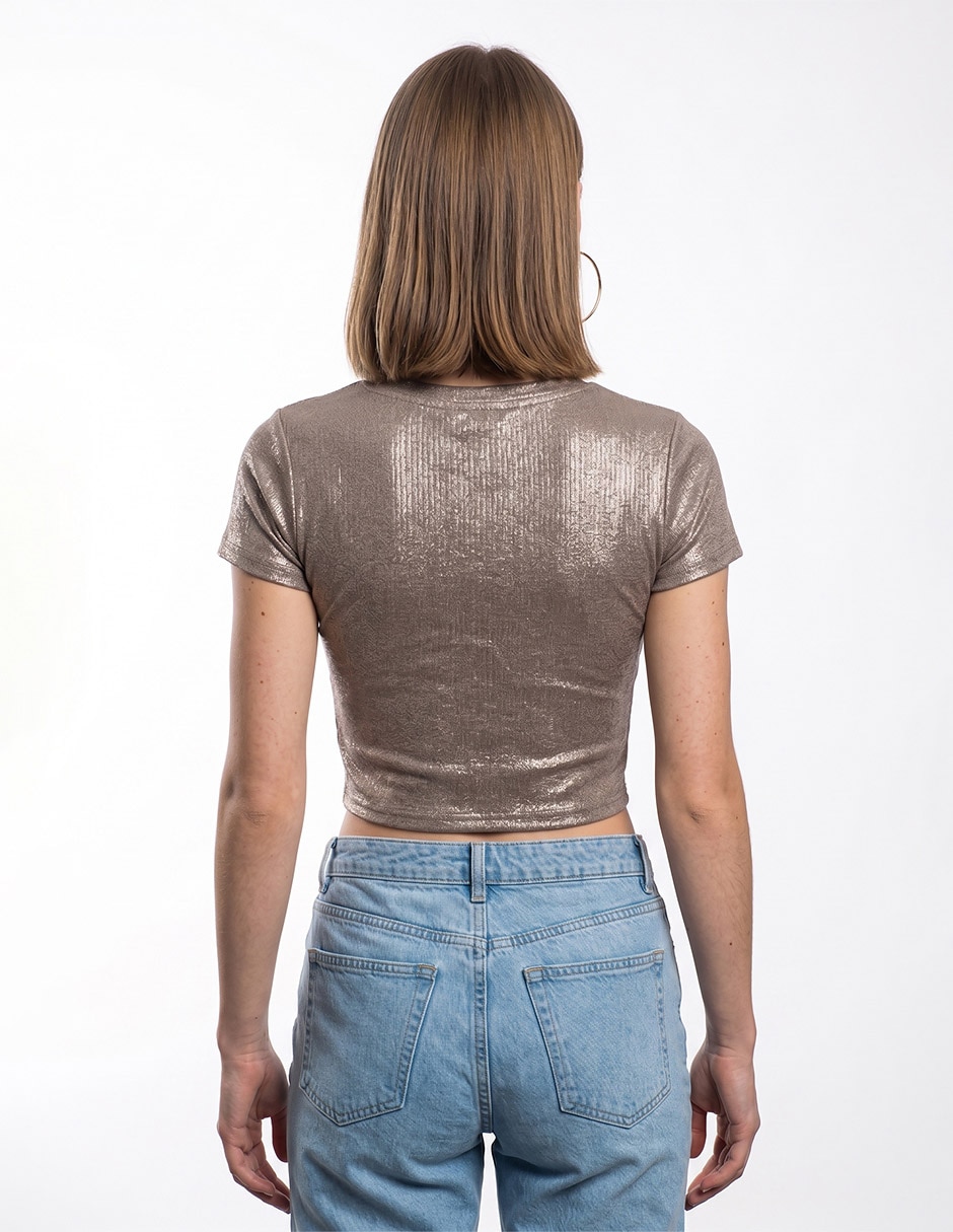 Blusa manga corta para mujer 2