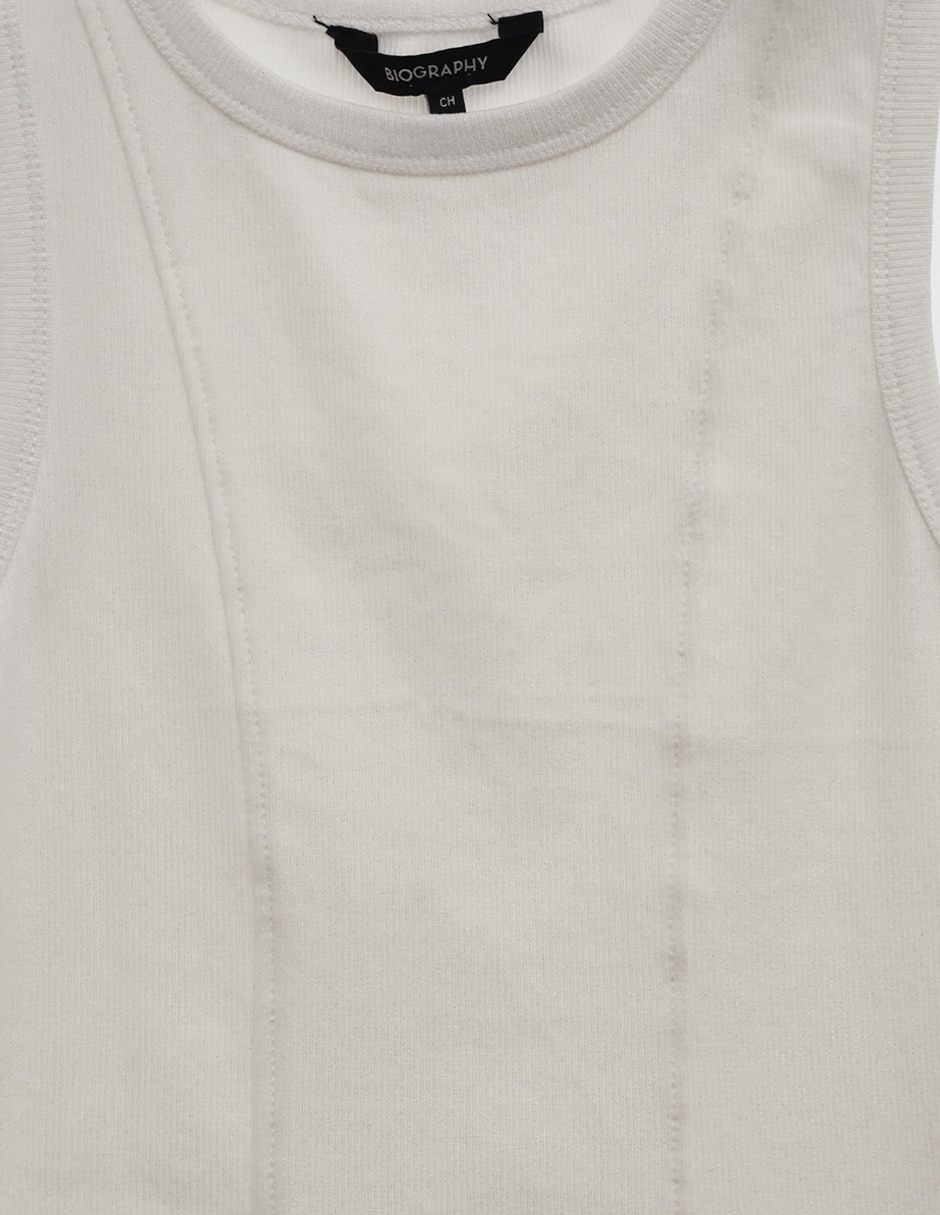 Blusa sin manga para mujer 4