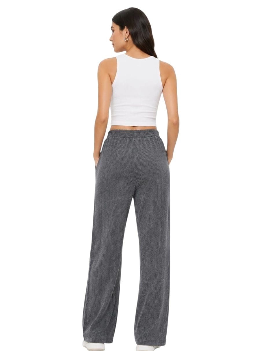 Pantalón regular recto para mujer 2