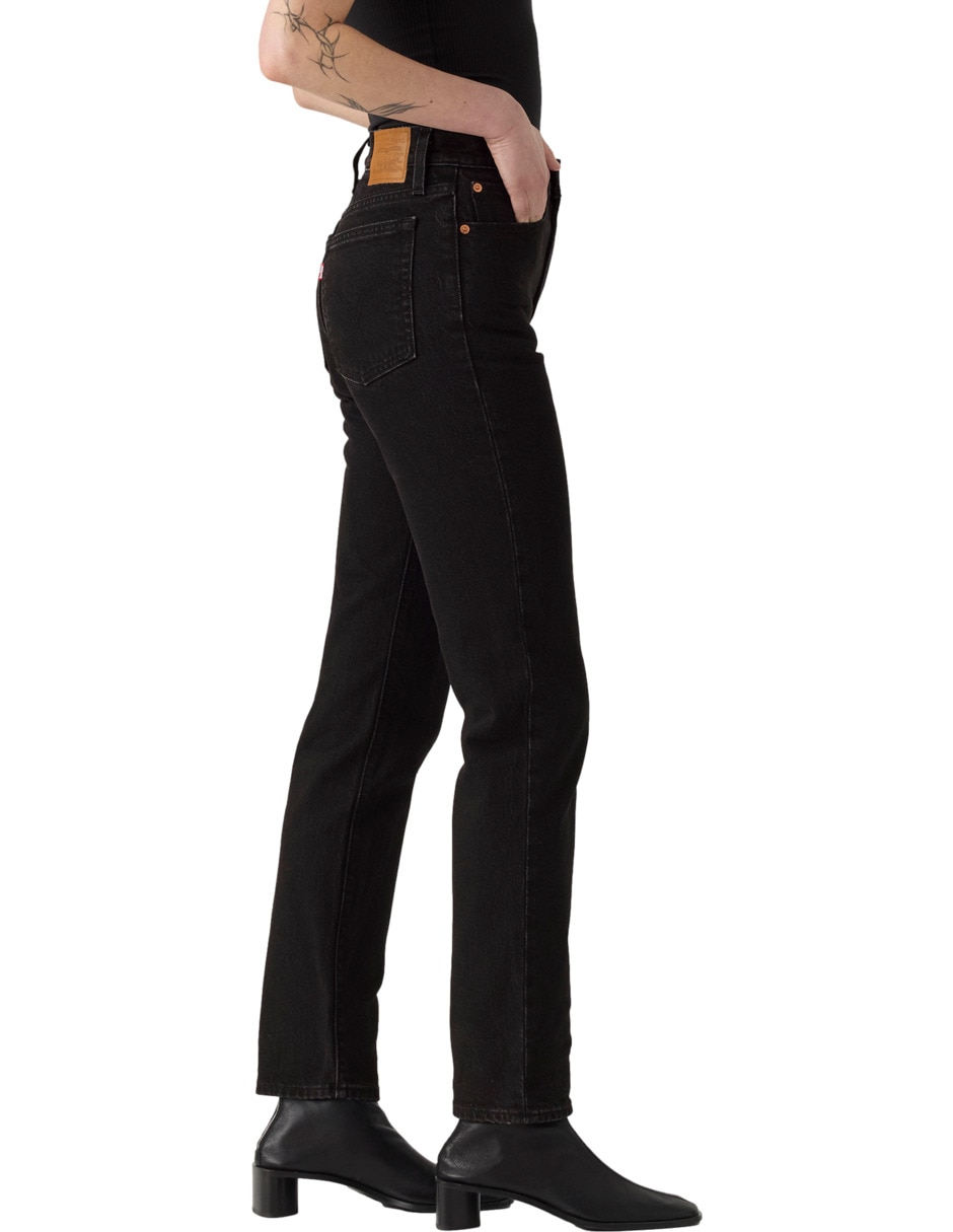 Jeans regular slim cintura para mujer 2