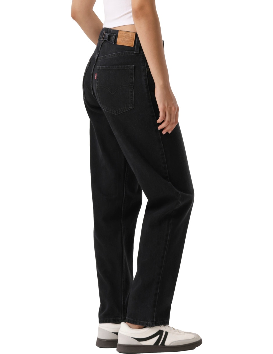 Jeans regular loose cintura para mujer 2