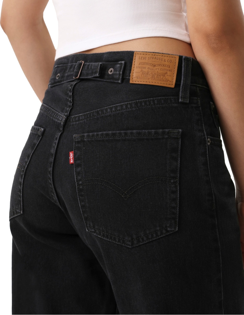 Jeans regular loose cintura para mujer 4