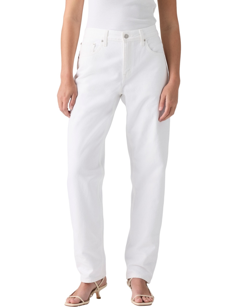 Jeans regular loose cintura para mujer Jeans regular loose cintura para mujer