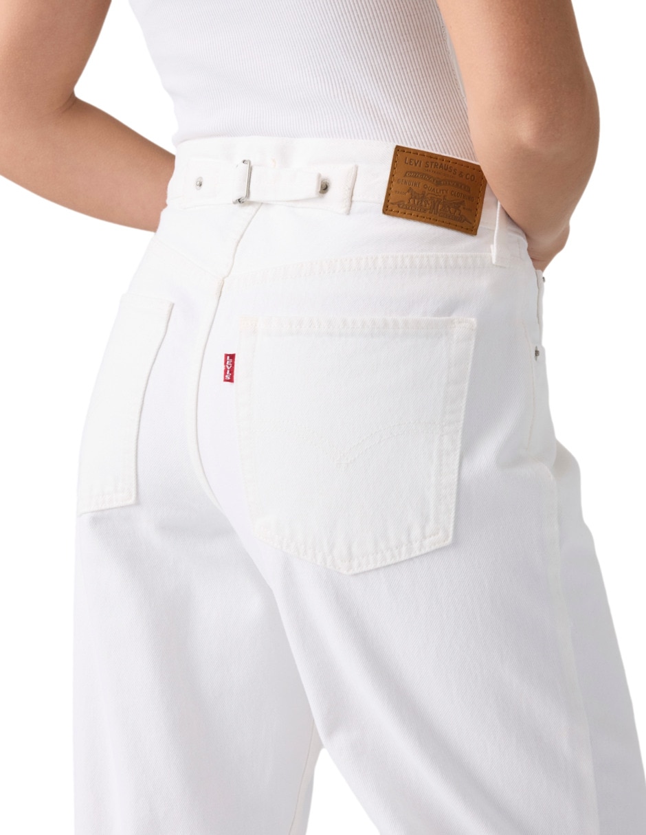 Jeans regular loose cintura para mujer 4