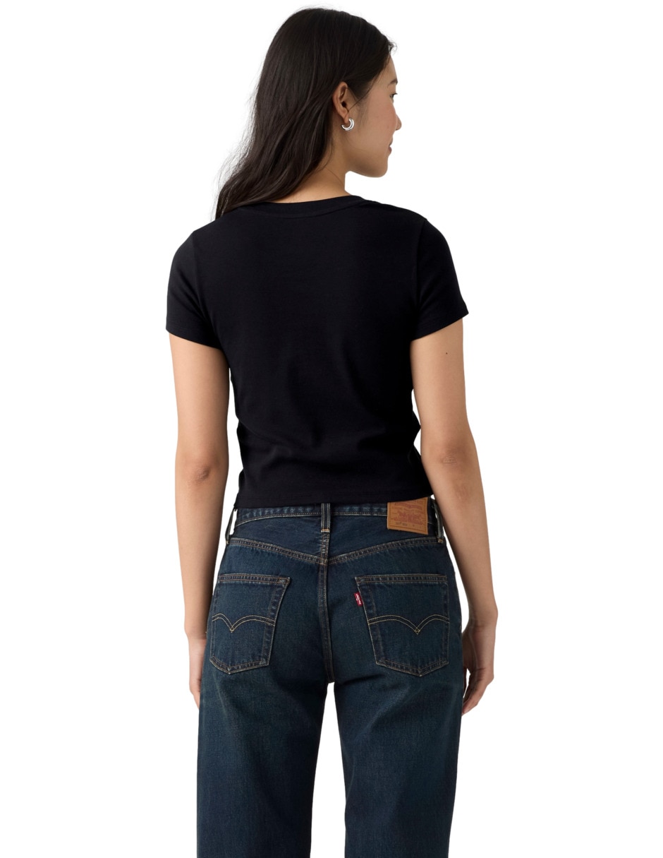 Playera manga corta para mujer 2