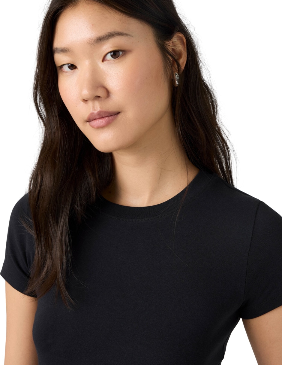 Playera manga corta para mujer 4