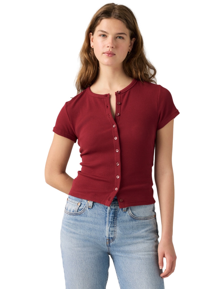 Playera manga corta para mujer 3