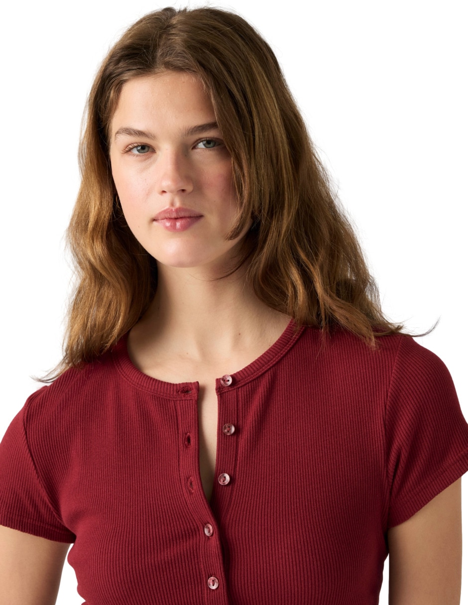 Playera manga corta para mujer 4