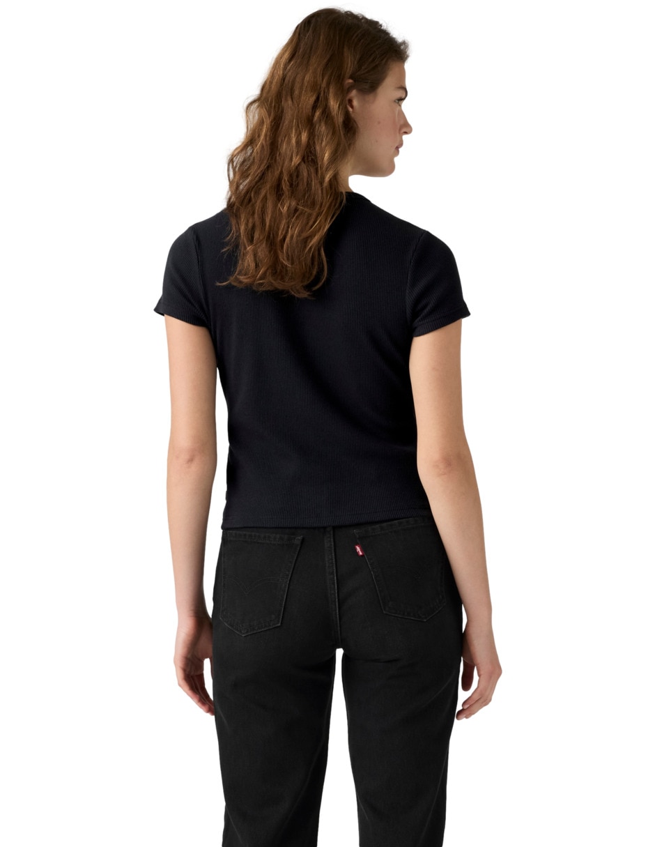 Playera manga corta para mujer 2