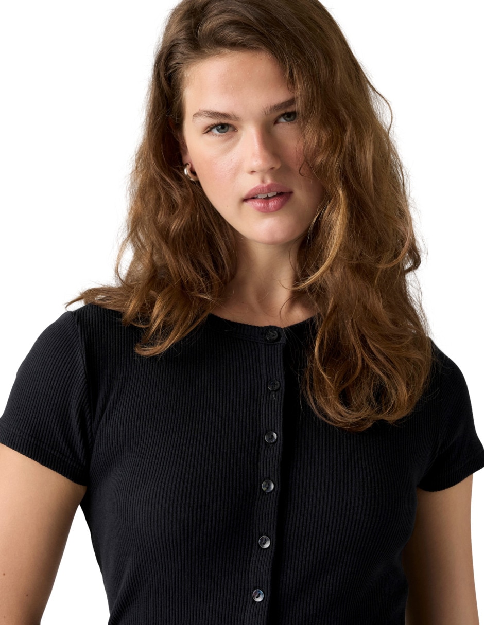 Playera manga corta para mujer 4