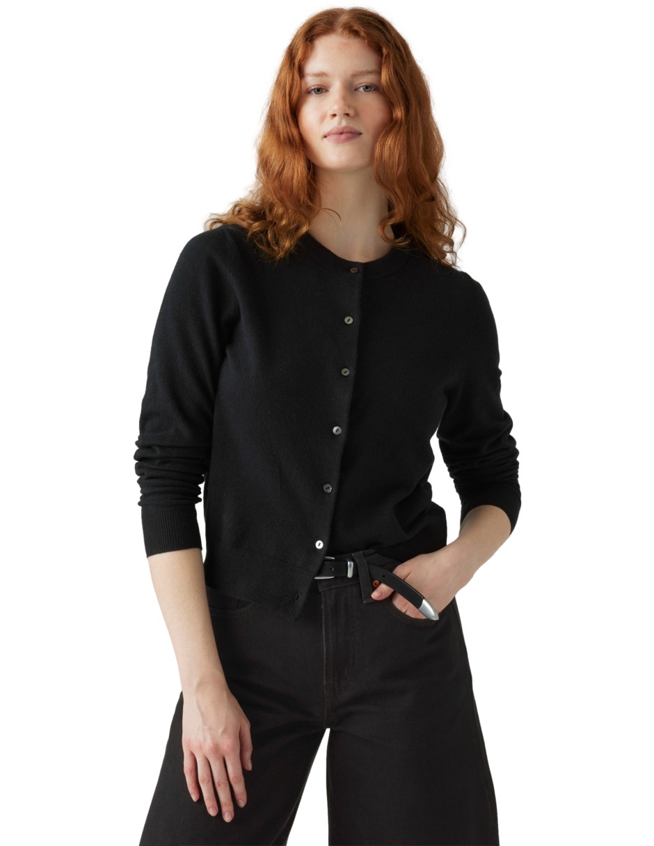 Suéter cuello redondo para mujer 3