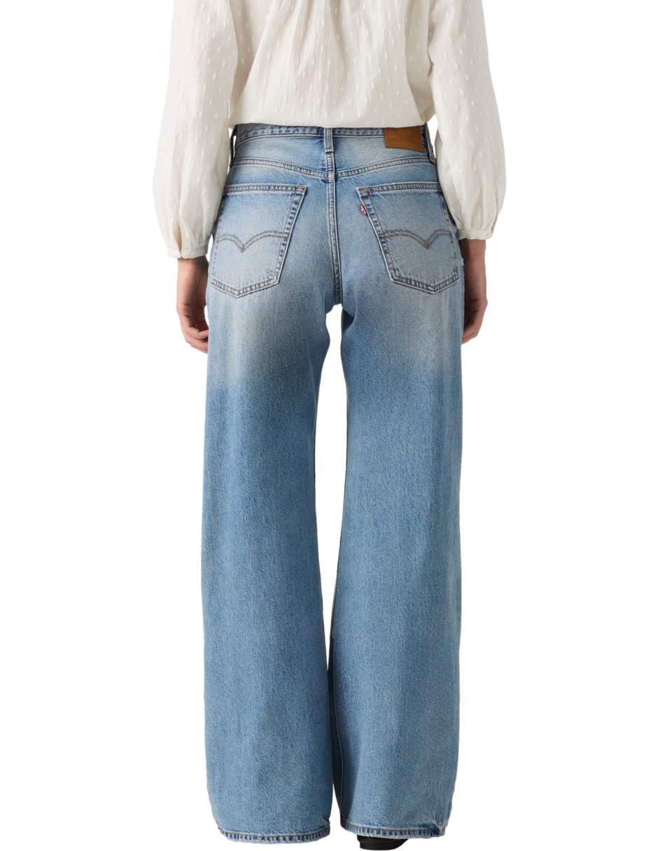 Jeans regular loose cintura para mujer 3