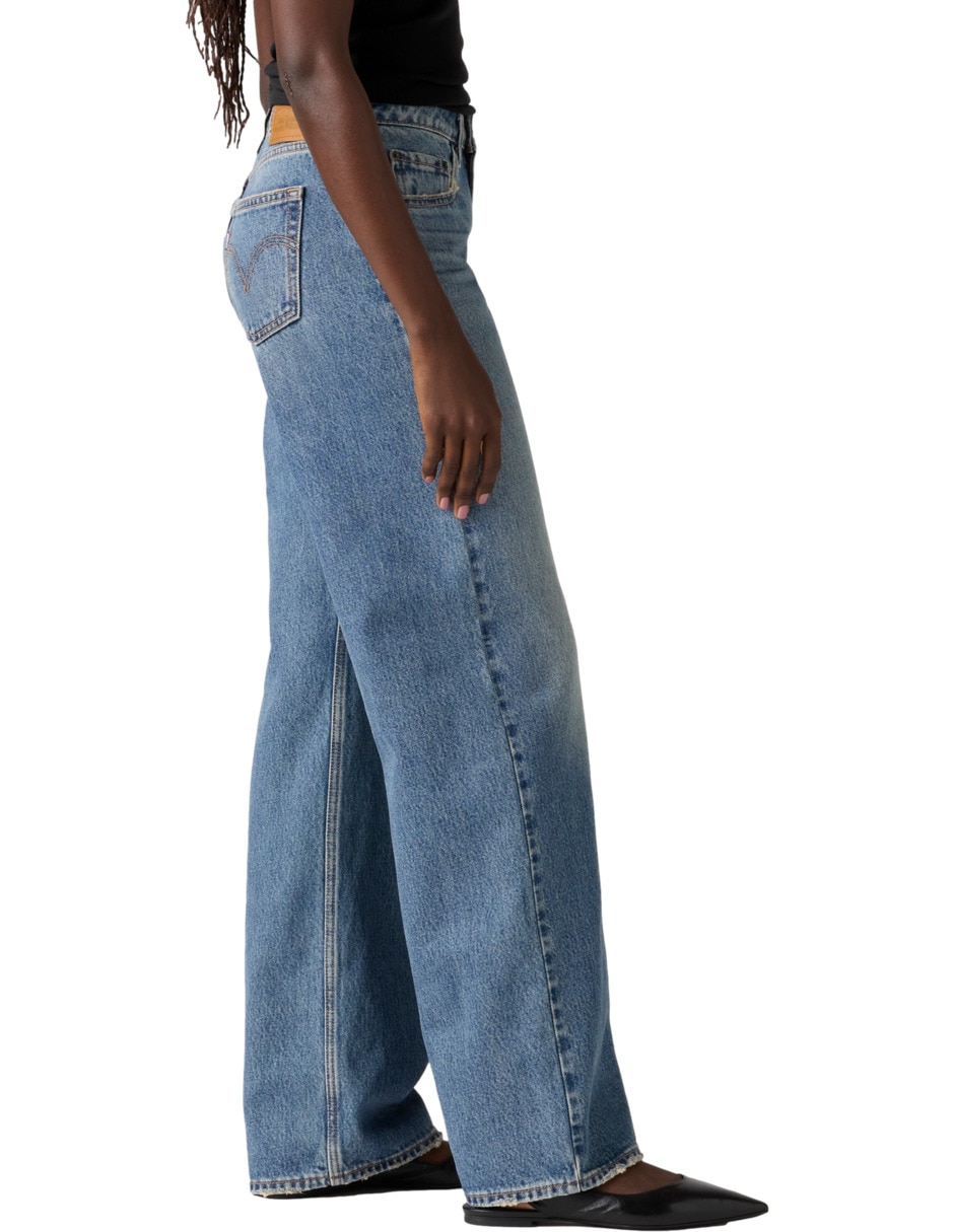 Jeans regular loose cintura para mujer 2