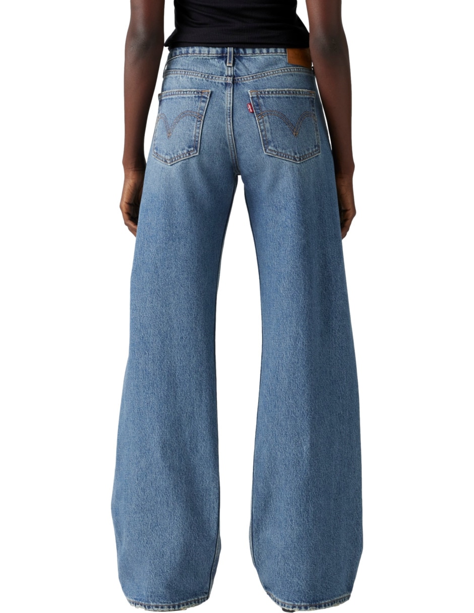 Jeans regular loose cintura para mujer 3
