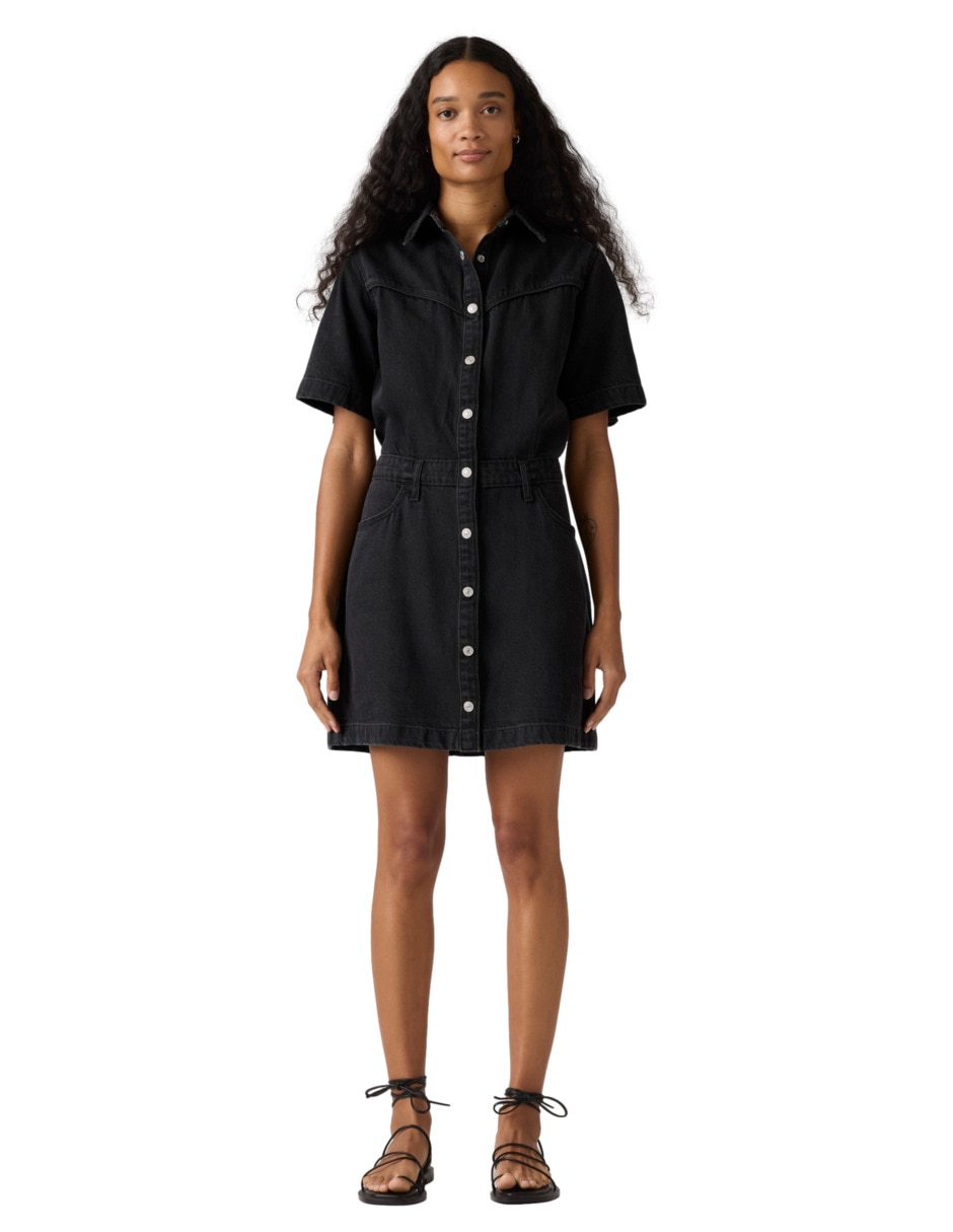 Vestido corto casual para mujer