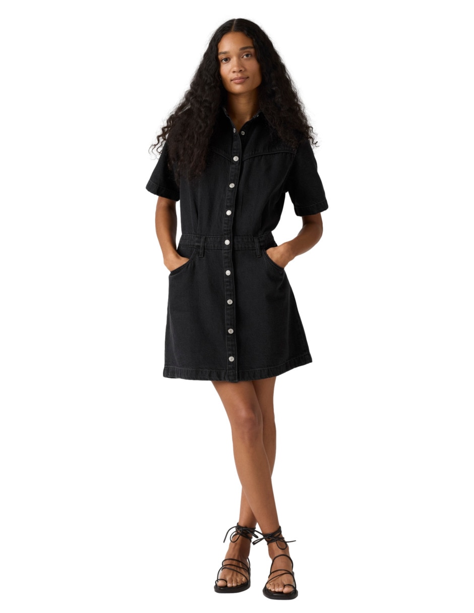 Vestido corto casual para mujer 2