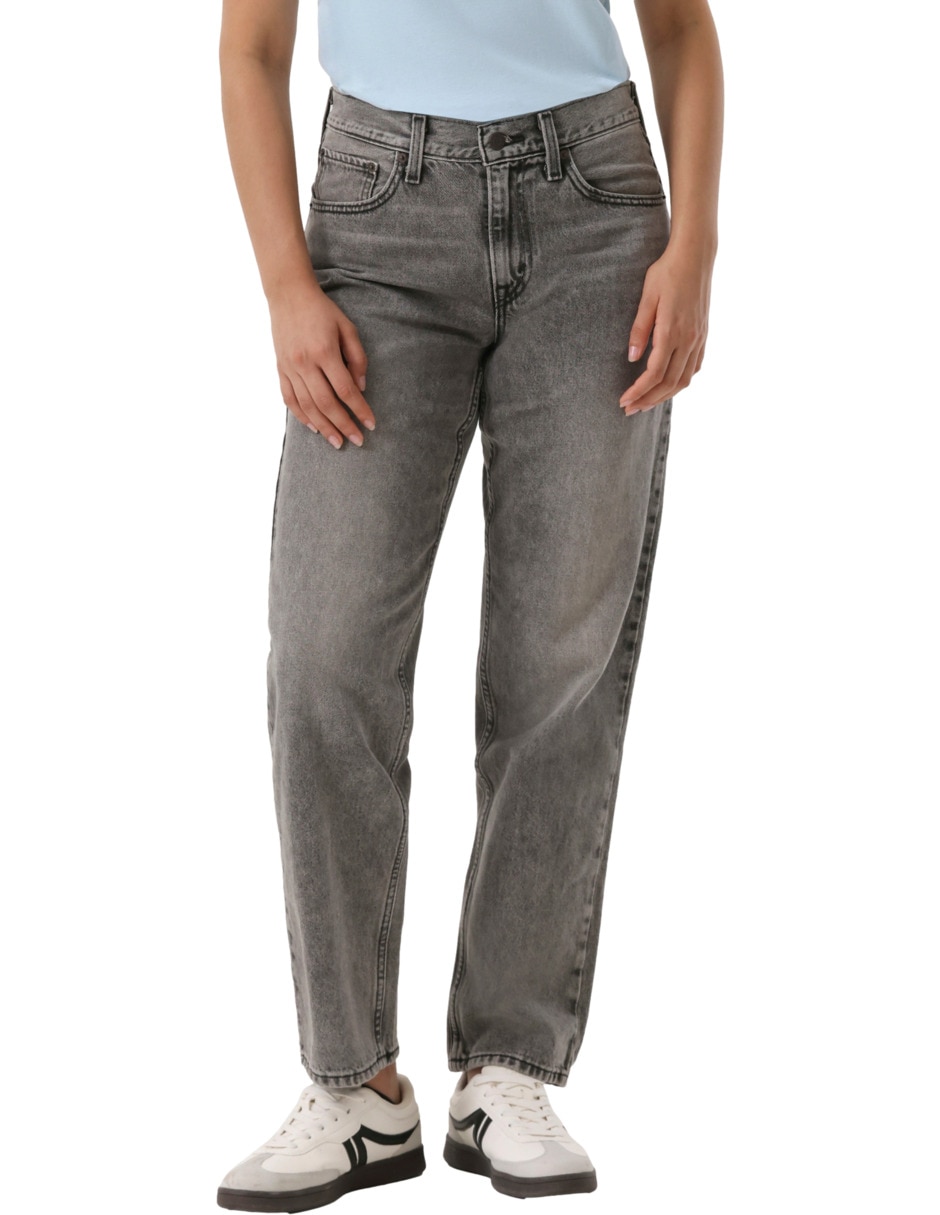Jeans regular loose cintura para mujer Jeans regular loose cintura para mujer