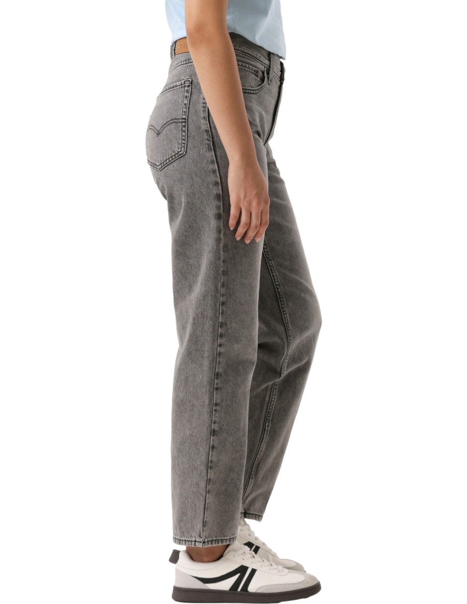 Jeans regular loose cintura para mujer 2