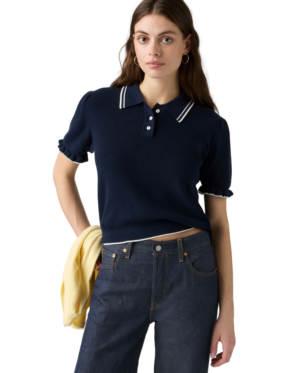 Playera tipo polo para mujer 3