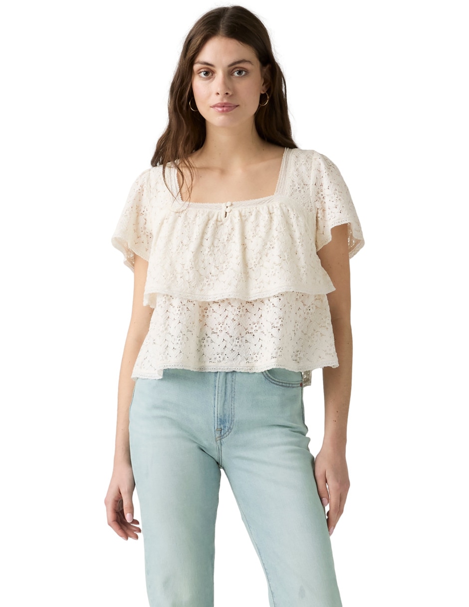 Blusa manga corta para mujer Blusa manga corta para mujer