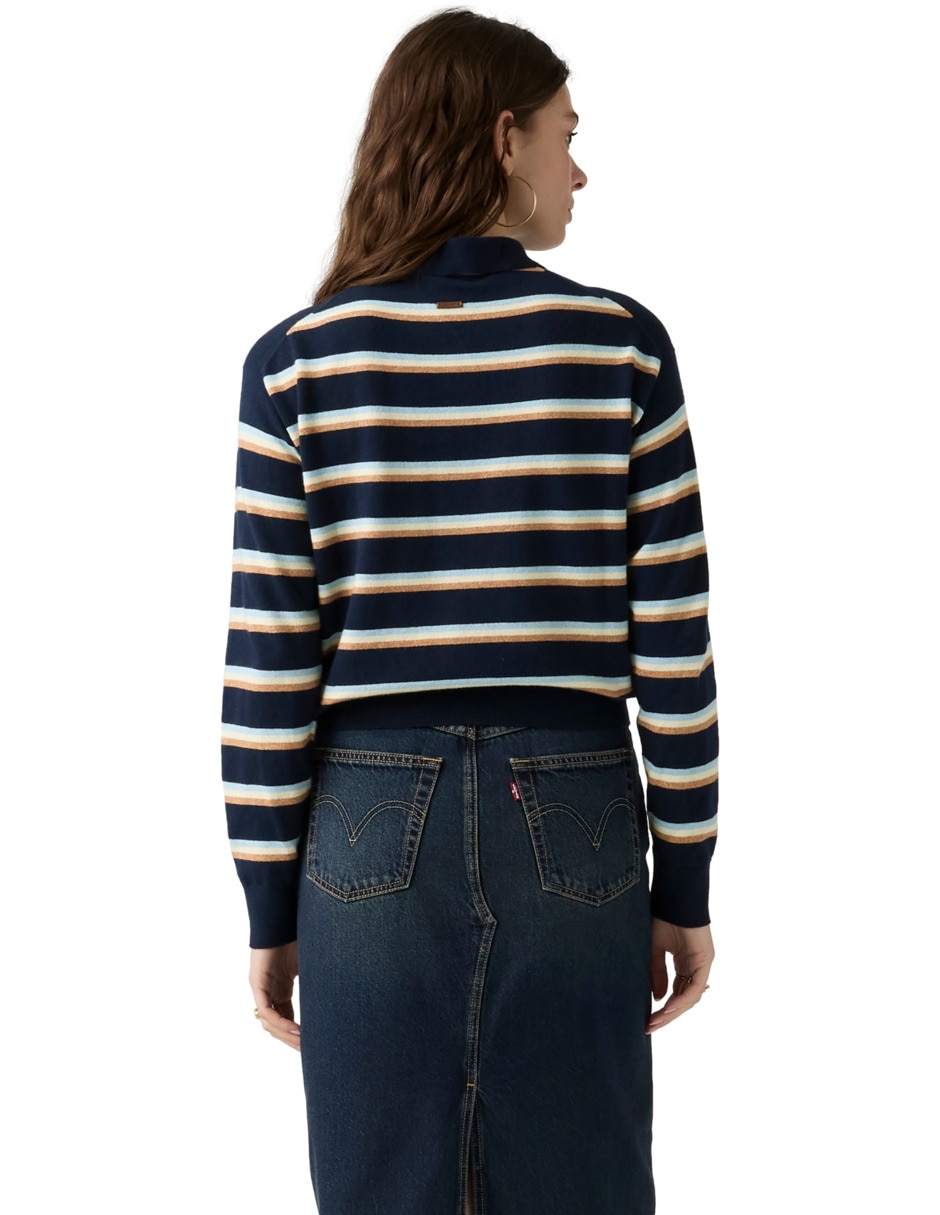 Playera tipo polo para mujer 2