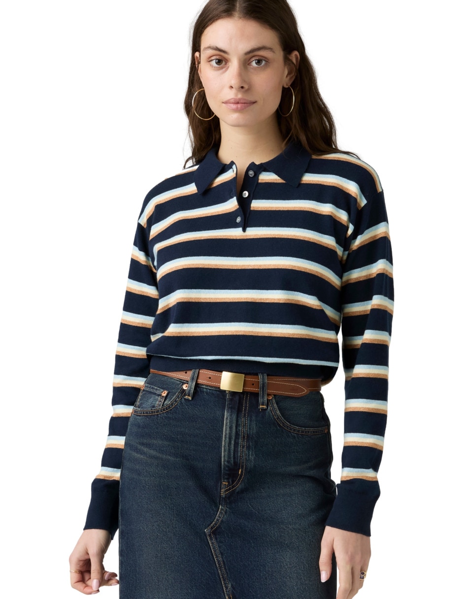 Playera tipo polo para mujer 3
