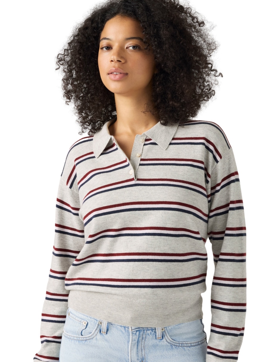 Playera tipo polo para mujer 3