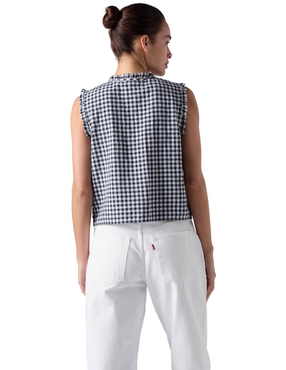Blusa manga corta para mujer 2