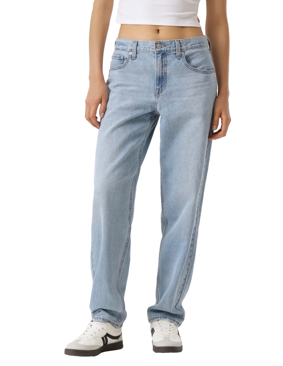 Jeans regular loose cintura para mujer Jeans regular loose cintura para mujer