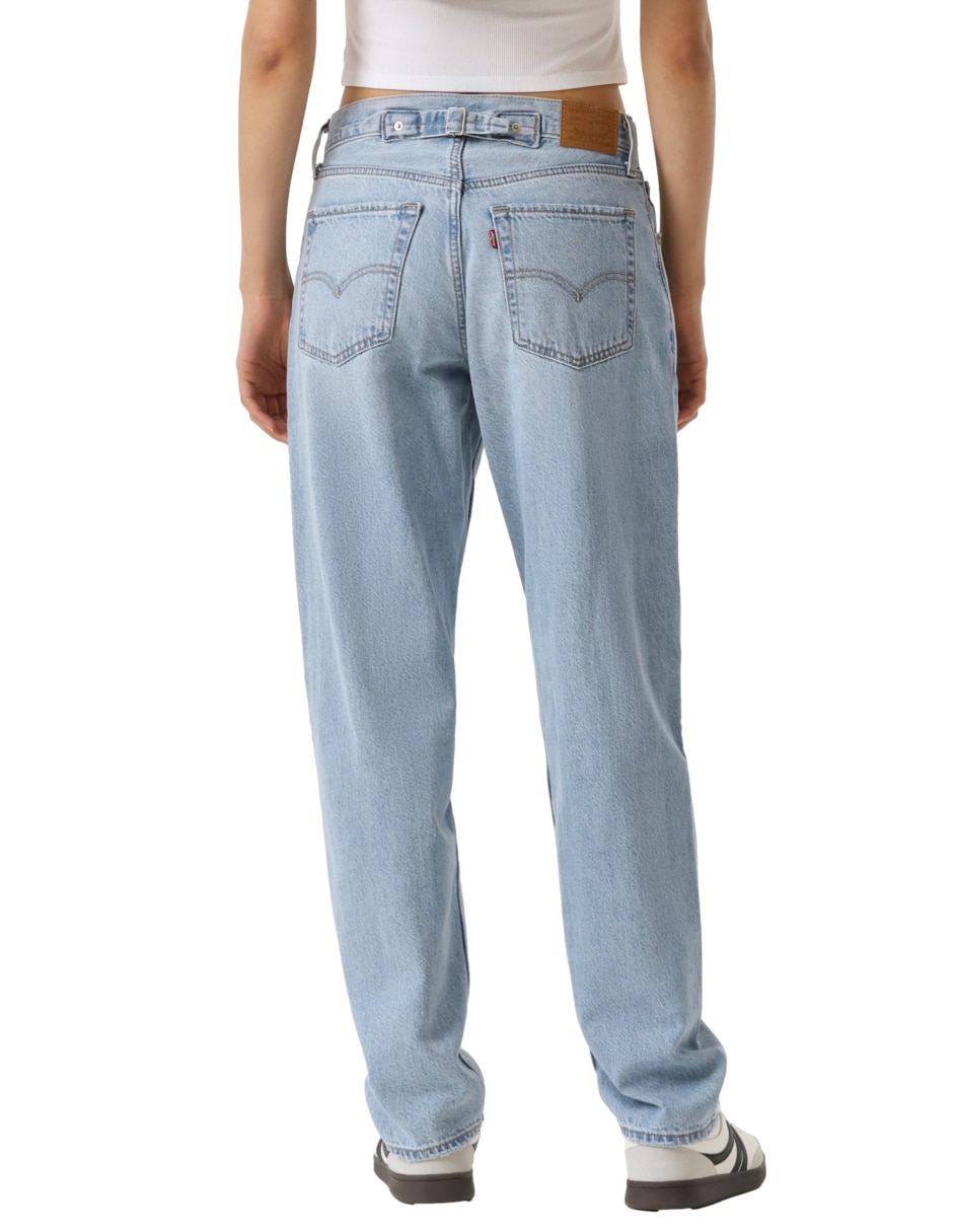 Jeans regular loose cintura para mujer 4