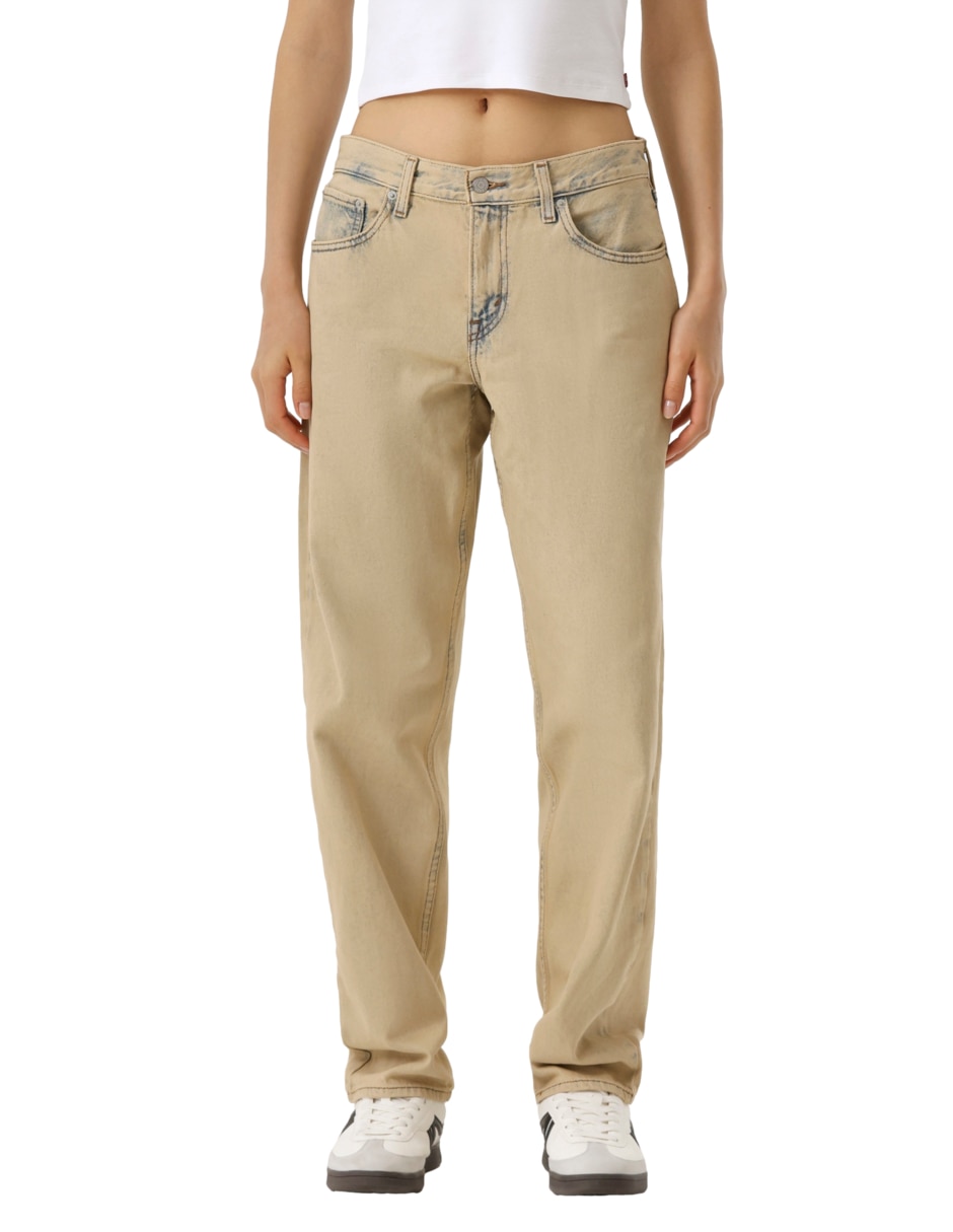 Jeans regular loose cintura para mujer Jeans regular loose cintura para mujer