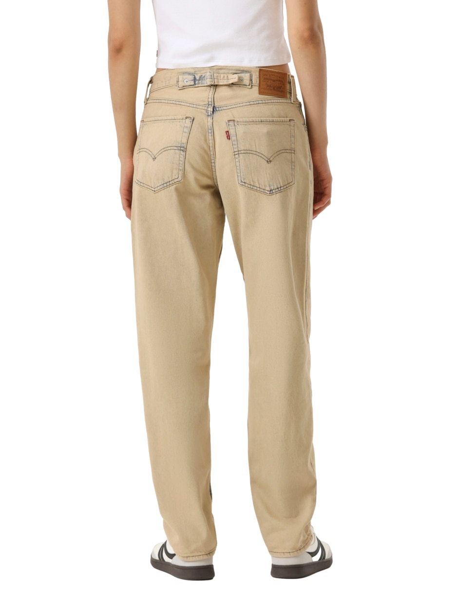 Jeans regular loose cintura para mujer 2