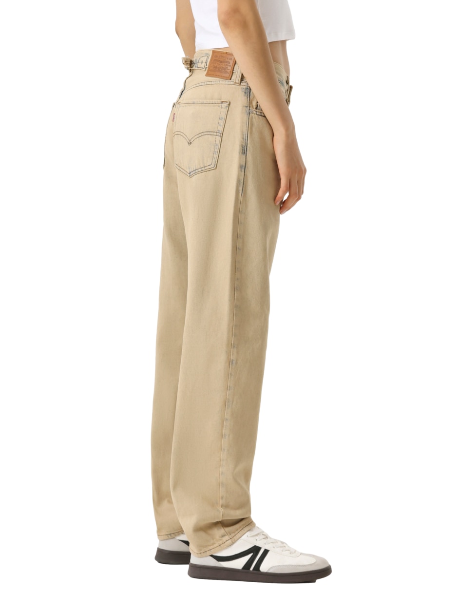 Jeans regular loose cintura para mujer 3