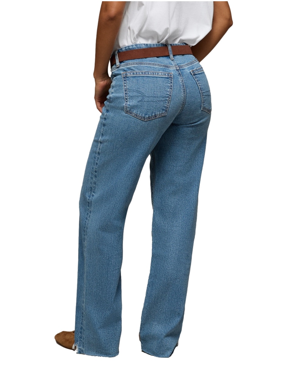 Jeans capri super skinny jeans stovepipe corte cintura para mujer 2