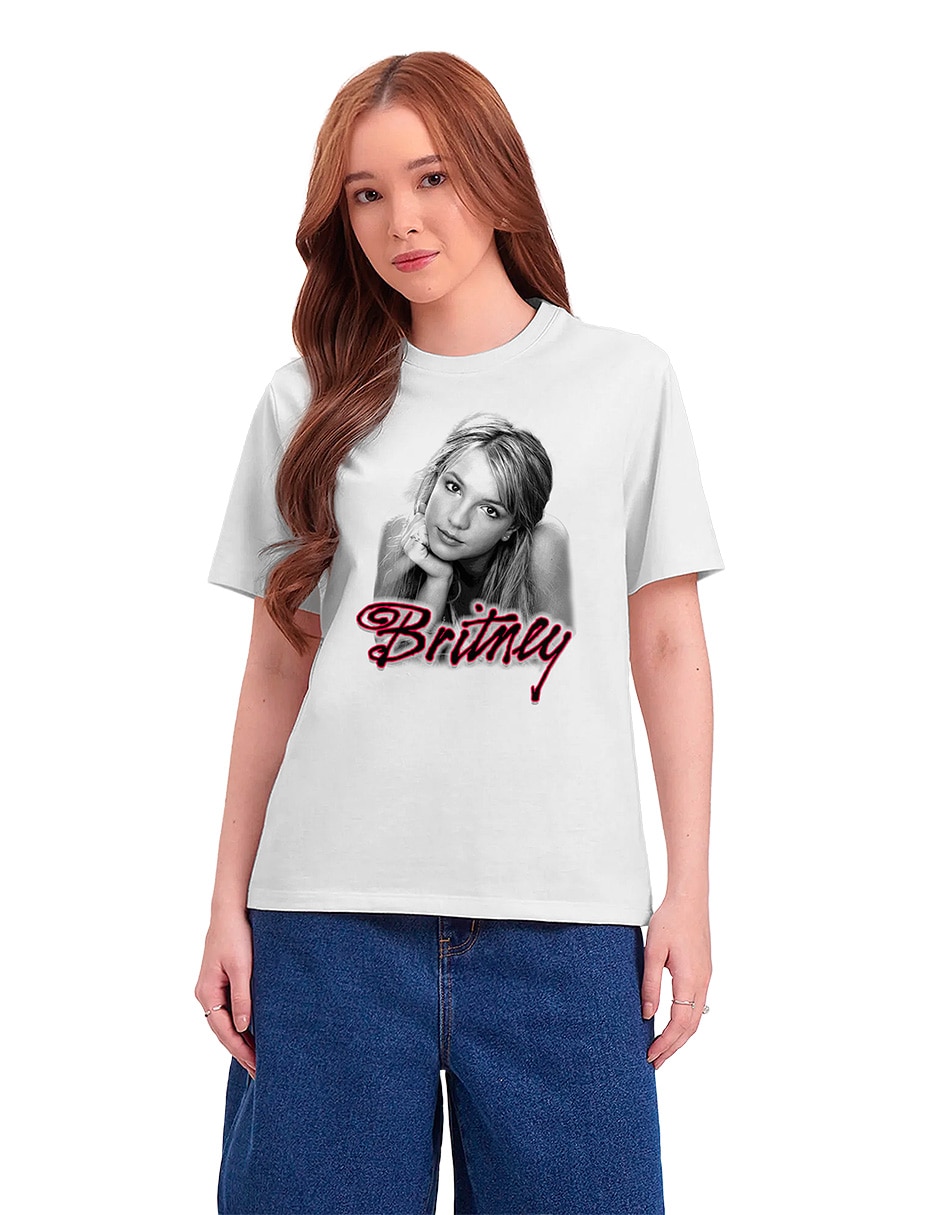 Playera manga corta cuello redondo mujer Playera manga corta cuello redondo mujer