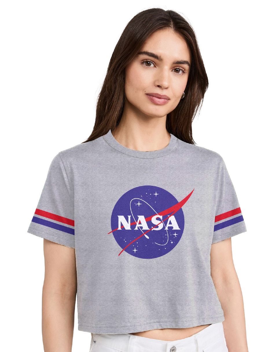 Playera manga corta cuello redondo para mujer Playera manga corta cuello redondo para mujer