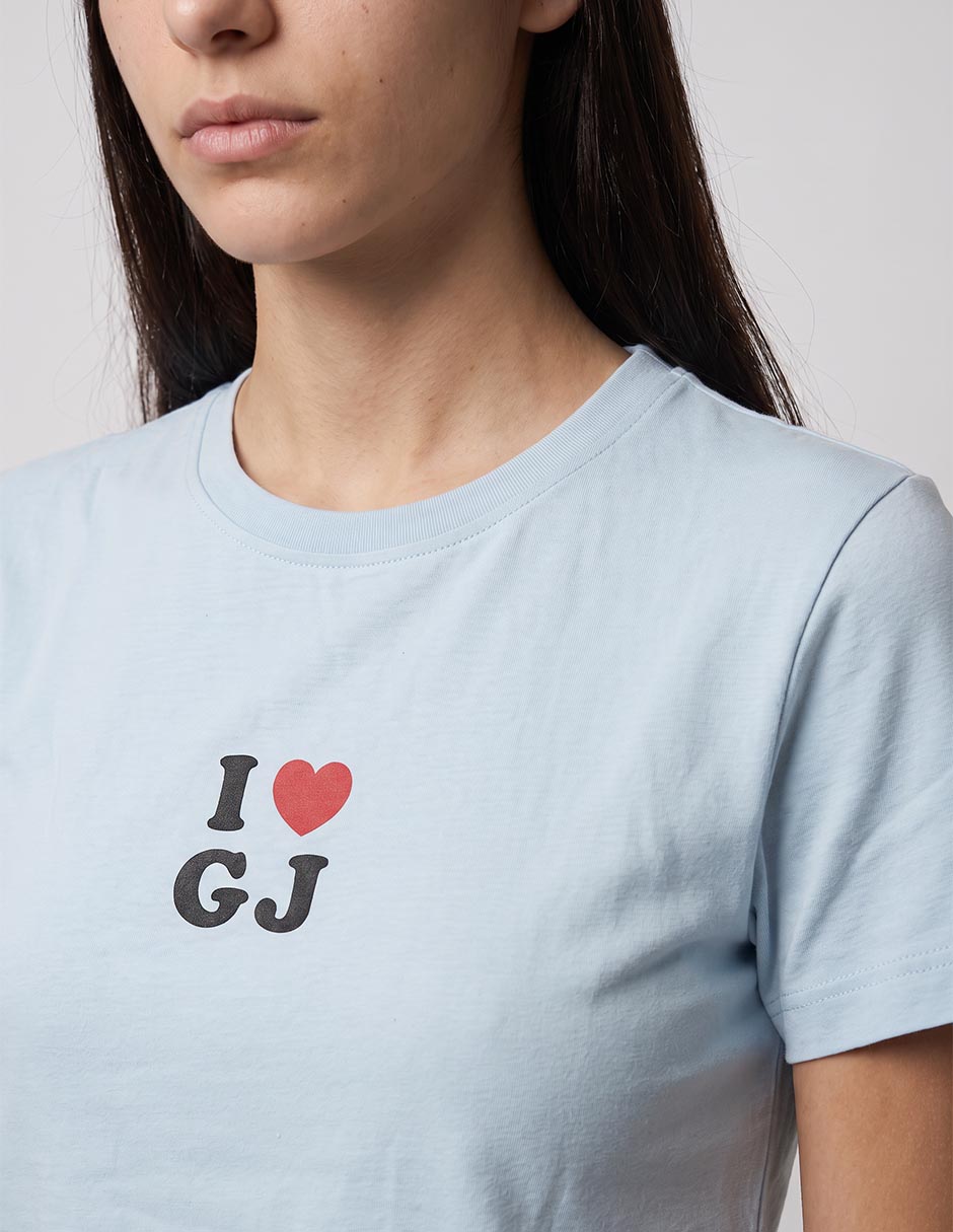 Playera manga corta cuello redondo para mujer 3