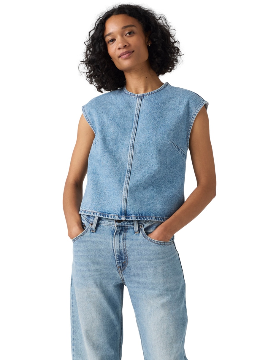 Blusa Levi's manga corta para mujer